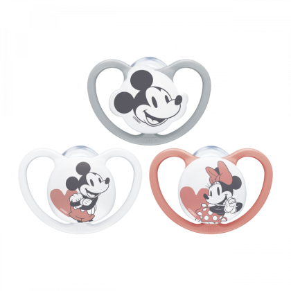 Silikónový cumlík Space Disney Mickey Mouse Veľ. 0-6 mes. Nuk