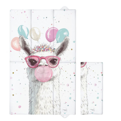 Podložka prebaľovacia cestovná 80 x 50 cm Basic Ceba