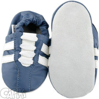 Kožené capáčky 18-24 m (22/23) 15,5 cm Capiki