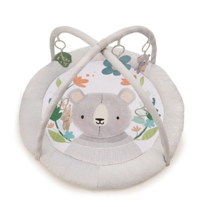 Deka hracia s hrazdičkou Cozyplay Light Grey Kinderkraft