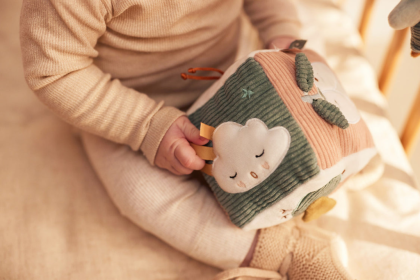 Kocka textilná Lovely Birds Jollein