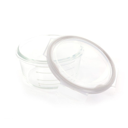 Sklenené misky s viečkami B-Glass Bowls 280 ml Bo Jungle
