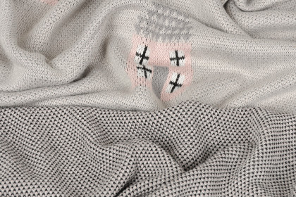 Deka Pattern bambusová 80 x 100 cm Babymatex