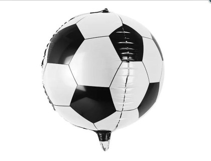 Fóliový nafukovací balónik Futbalový balón 3D 40 cm