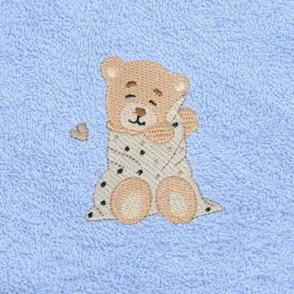 Osuška s kapucňou Maxi 100 x 100 cm Babymatex