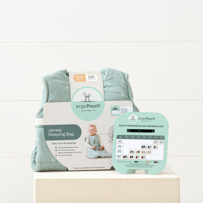 Vak na spanie organická bavlna Jersey Dragonflies 0,2 tog 3-12 m, 6-10 kg ErgoPouch
