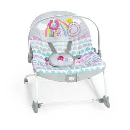 Hojdačka vibrujúca Rosy Rainbow™ 0 m+ do 18 kg