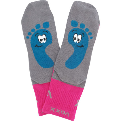 Ponožky detské anatomicky tvarované Barefootik dievčenské mix B (3 páry)