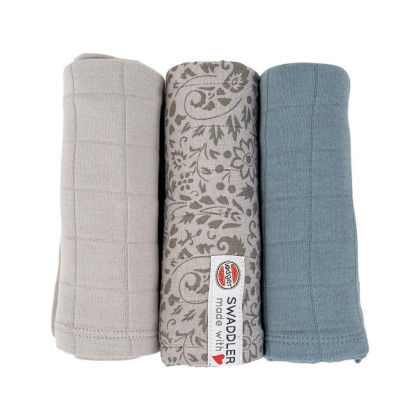 Swaddler Látková plienka Flower Tribe 3balení 70 x 70 cm Lodger