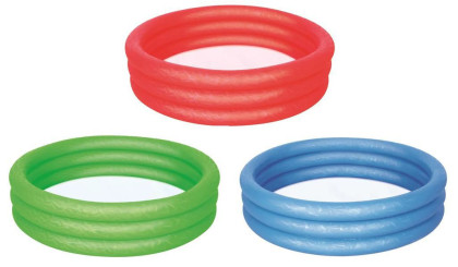 Bazén nafukovací trojkruhový 122x25cm 140L