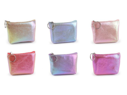 Malá peňaženka/kľúčenka holografická 11x8 cm