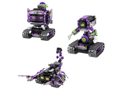 Stavebnica robot s čiapkou 3v1 RC na diaľkové ovládanie iM.Master