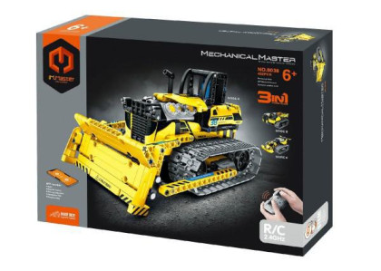 Stavebnica 3 v 1 programovateľný stavebný stroj RC 2,4 GHz 452 dielikov čias. pack iM.Master