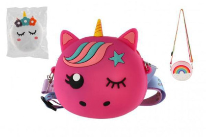 Peňaženka/Kabelka detská so šnúrkou silikón