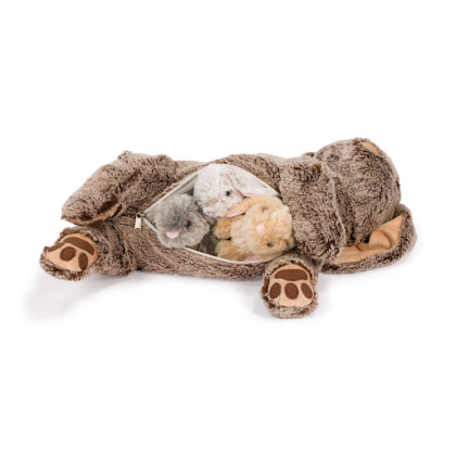 Králiky s mamičkou - plyšová hračka Cozy Noxxiez