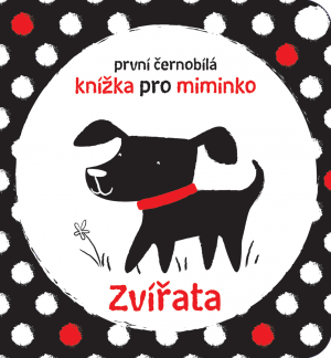 Prvá čiernobiela knižka pre bábätko Zvieratá