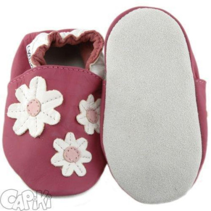 Kožené capáčky 18-24 m (22/23) 15,5 cm Capiki