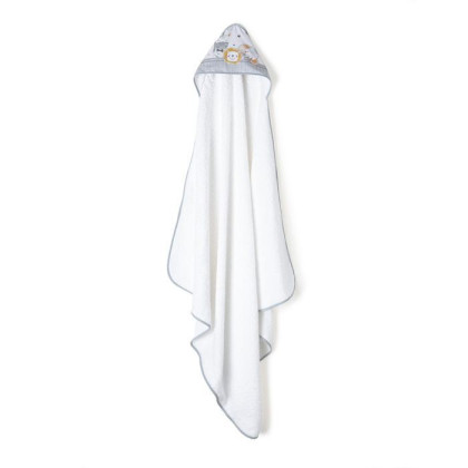Set froté osuška 100 x 100 cm Interbaby Sloník + prítulka