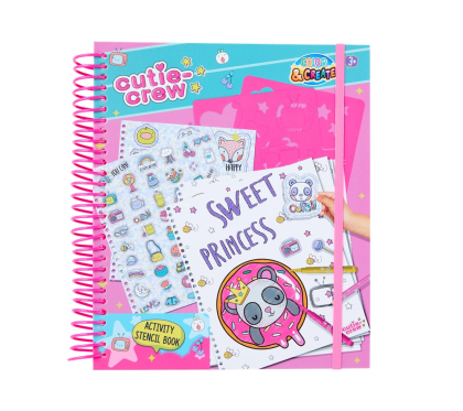 Kreatívne omaľovánky vrátane šablón