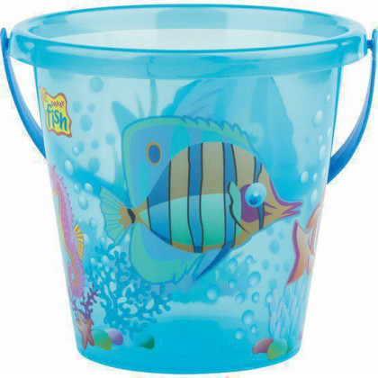 Kýblik rybičky priehľadný priemer 17 cm Androni