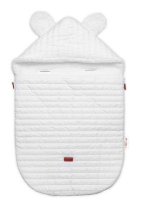 Prešívaný fusak 2 v 1 s kapucňou a luna podšívkou Made with Love Baby Nellys