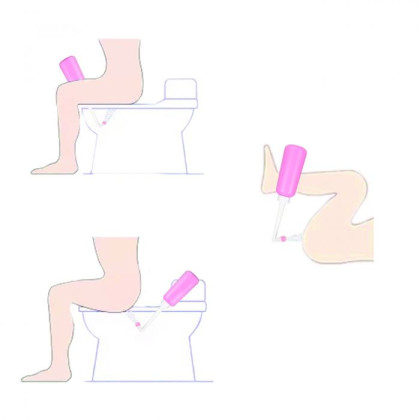 Fľaša na intímnu hygienu po pôrode BocioLand