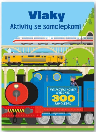 Vlaky Aktivity so samolepkami