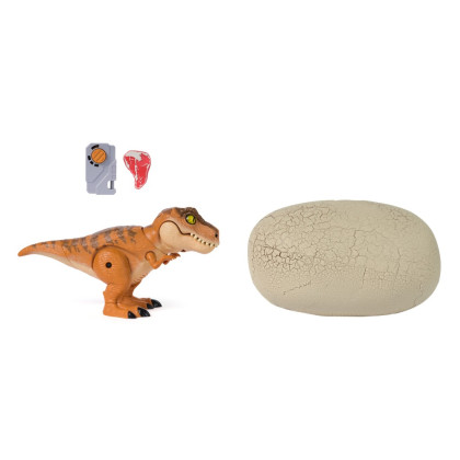 Dino interaktívne T-rex liahnuce sa z vajcia