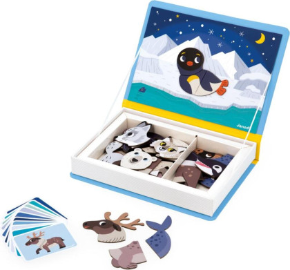 Magnetibook Polárne zvieratká Magnetická kniha Janod