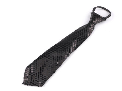 Kravata s flitrami