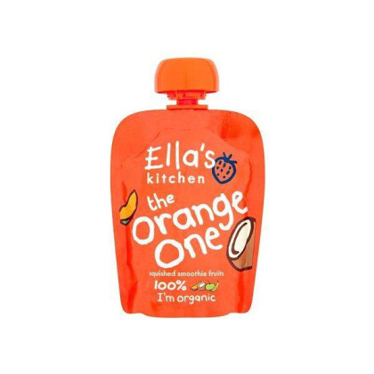 Ella's Kitchen BIO Orange one ovocné pyré s mangom (5x90 g)