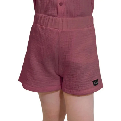 Dievčenské mušelínové kraťasy Ruby red Esito