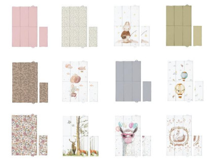 Podložka prebaľovacia cestovná 80 x 50 cm Basic Ceba