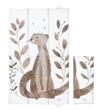 Podložka prebaľovacia cestovná 80 x 50 cm Basic Ceba