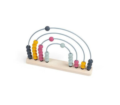 Bigjigs Toys Drevené počítadlo Dúha