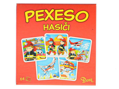 Pexeso Hasiči 64 ks