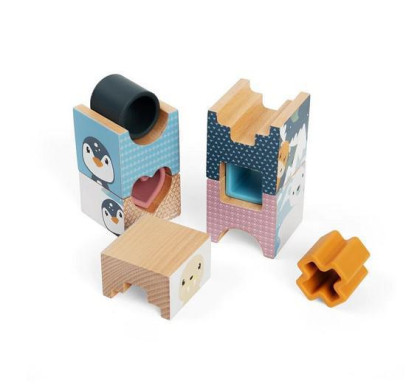 Puzzle Arktická veža Bigjigs Toys
