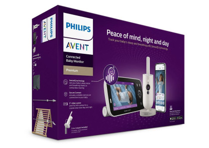 Múdra opatrovateľka Premium s prekladom plaču, sledovaním spánku a dýchania Philips Avent