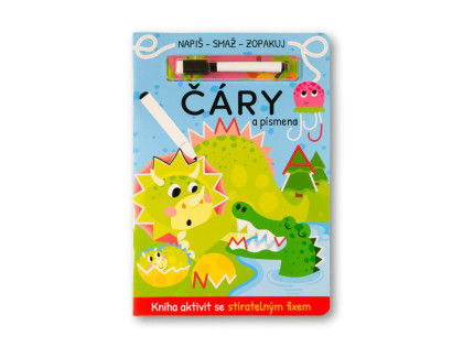 Čiary a písmená - Napíš, smaž, zopakuj