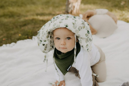 Bio mušelínový klobúčik Eucalyptus T-tomi