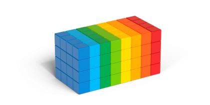 Geomag Magicube Full Color 8C 128 dielikov