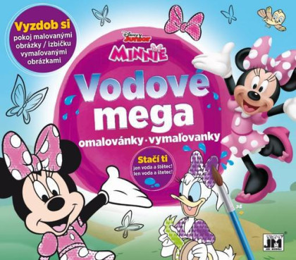 Vodové mega omaľovánky - Minnie