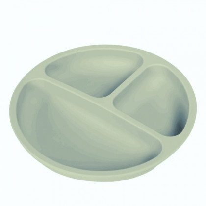 Silikónový tanier trojkomorový BocioLand