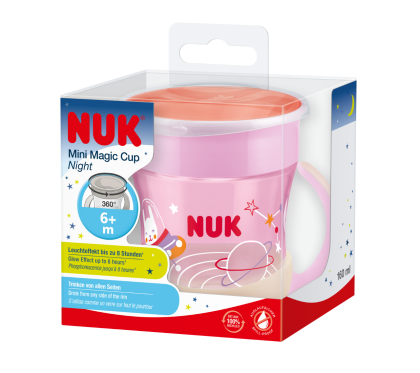 Hrnček Mini Magic Cup Night 360 ° 160 ml Nuk