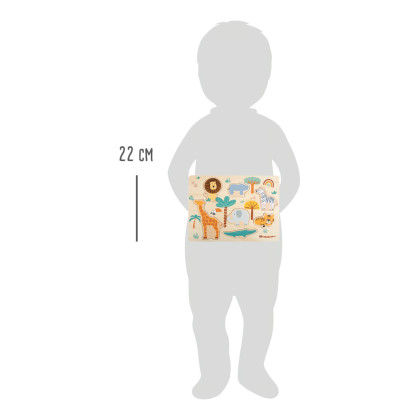 Vkladacie puzzle Safari small foot
