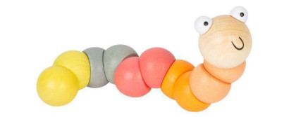 Small Foot Motorická hračka húsenica 1 ks
