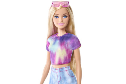 Barbie bábika Malibu Batikované pohoda