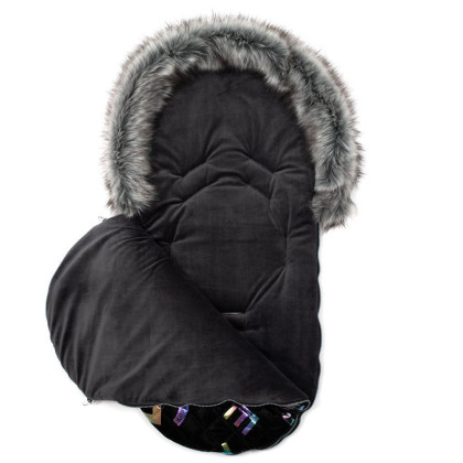 Luxusný fusak s kožúškom New Baby