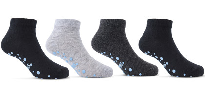 Dojčenské ponožky s protišmykom chlapčenské veľ. 15–17 cm