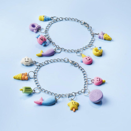 Náramky zo samotvrdnúcej modelíny Totum